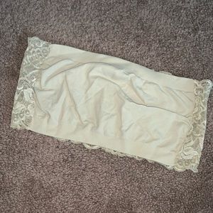Tan Lace Bandeau